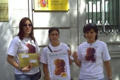 Das Embryomodell vor dem Gleichstellungsministerium
